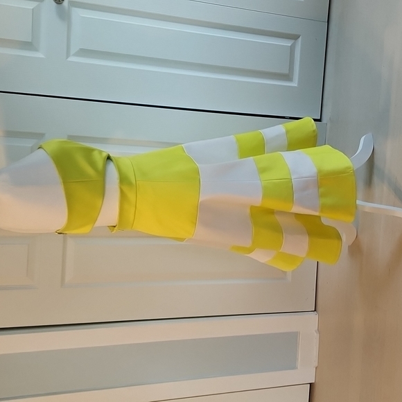 GORGEOUS satin block strapless dress!!! - Picture 5 of 6